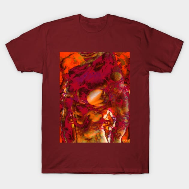 Burning T-Shirt by HaufiFicoure